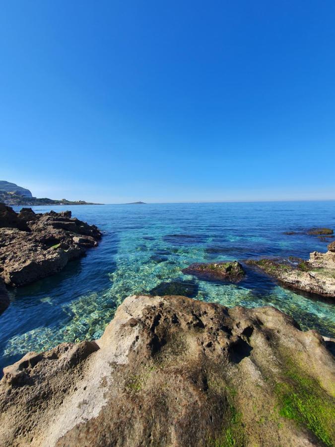 Villa Teatro Del Sole Mare Sferracavallo Palermo Exterior foto